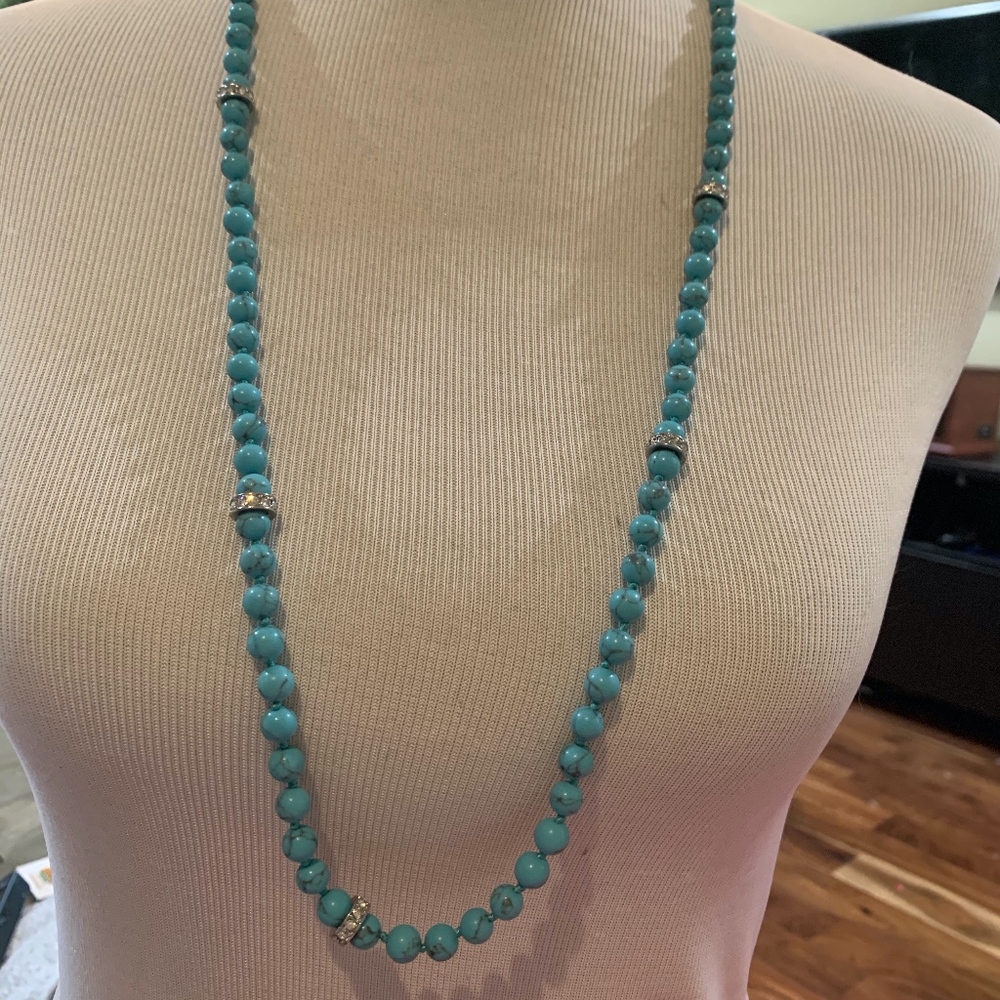 Adjustable Turquoise Necklace